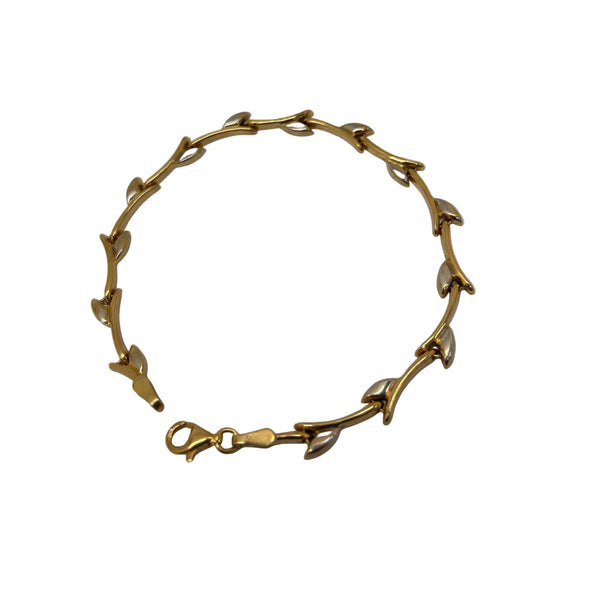 Bracelet Gourmette en Or Jaune 18K - 5.06 Grs