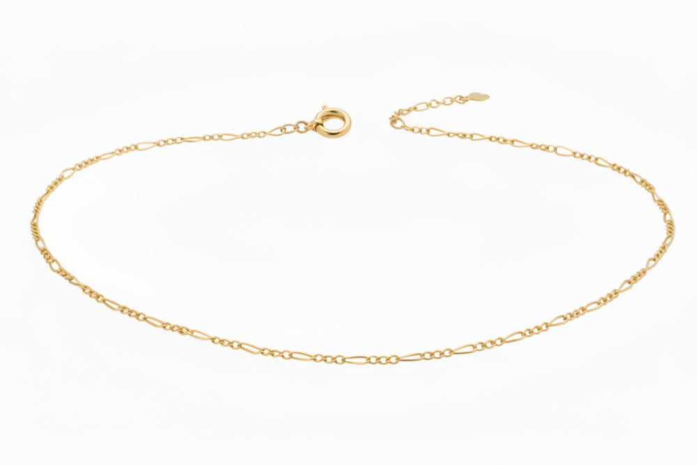 Collier Ras du Cou en Or Jaune 18 K -  1.94 G
