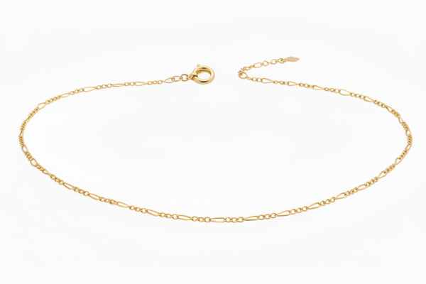 Collier Ras du Cou en Or Jaune 18 K -  1.94 G