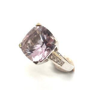 Bague en Or Blanc 18k - Taille 50