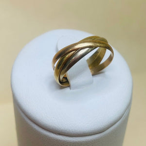 Bague Alliance 3 Ors 18 Carats - Taille 52