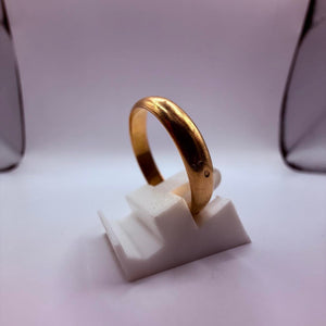 Bague Alliance Or Jaune 18IK Taille-60