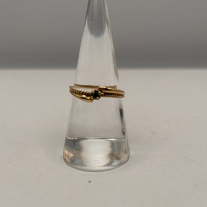 Bague en Or Jaune avec Émeraude 18K - T 55