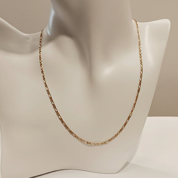 Collier Princesse Figaro en Or Jaune 18k