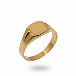 Chevalière en Or Jaune 18 carats