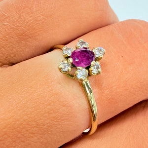 Bague en Or 18k Poids - 1.63 Grs