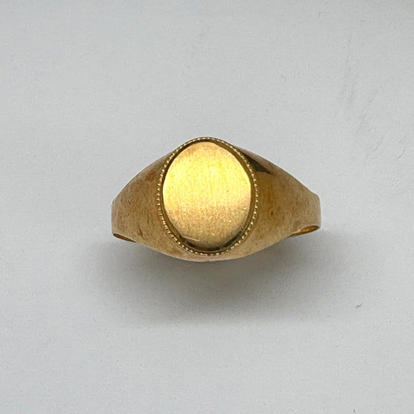 Bague en Or Jaune 18 K - Taille 64.5 - 2.22 G