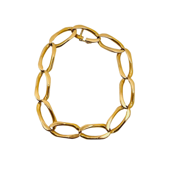 Bracelet en Or Jaune Maillon Cheval 18k - 31.29 G