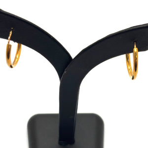 Boucles d'oreilles en Or jaune 18K - 1.18g