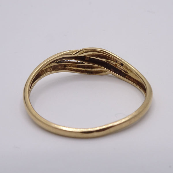 Bague en Or jaune 18K - Taille 53