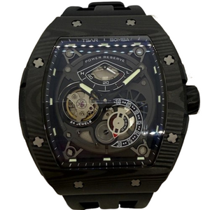 Montre Tsar Bomba Automatique Carbone Squelette 2024 Comme Neuve