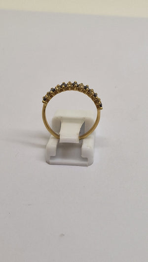 Bague en Or Jaune 18K Taille-53