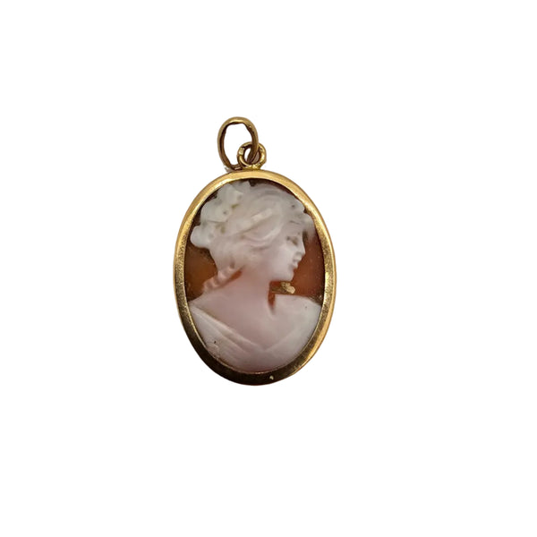 Pendentif Camée Or Jaune 18 K - 1.62 Grs