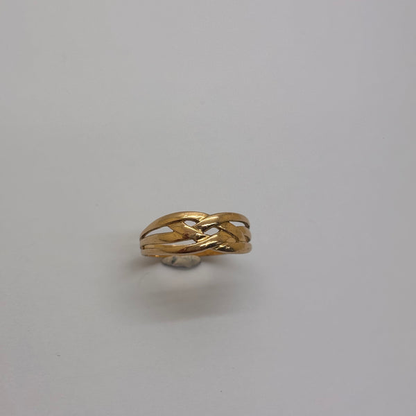 Bague Alliance Or Jaune 18 Carats  Taille -53