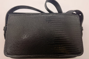 Sac à main Zadig et Voltaire en cuir noir croco