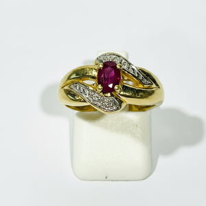 Bague en Or 18 K - Taille 54 - 5.04 G