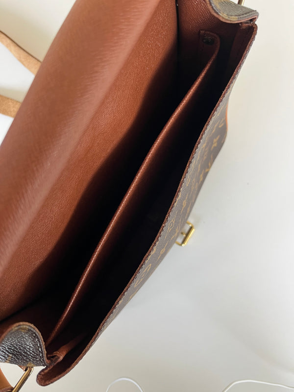 Sac Louis Vuitton Cartouchière en Toile Monogramme Vintage