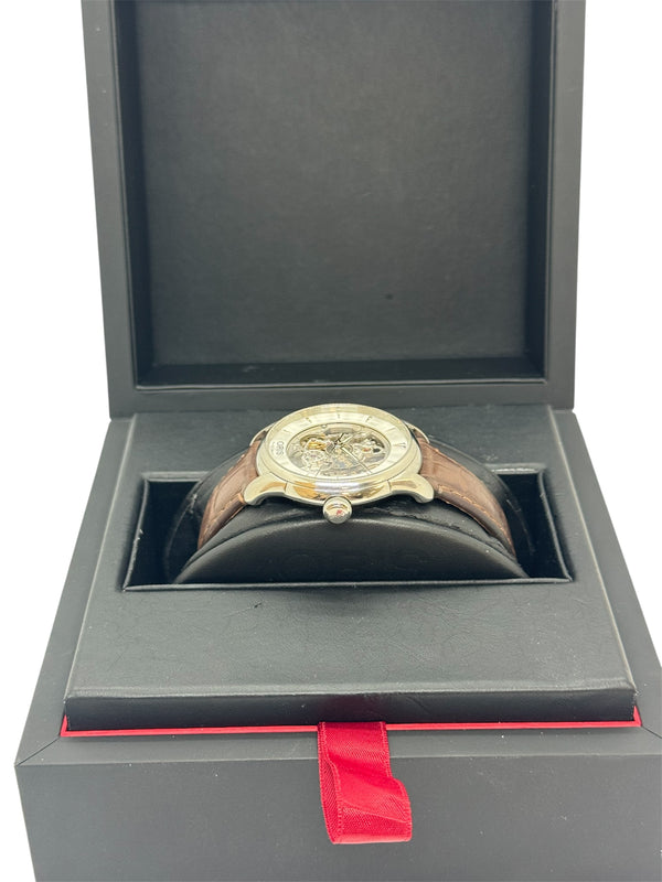 Montre Oris Artelier Skeleton Squelette Automatique Cuir 2010