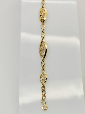 Bracelet en Or Jaune 18K -  4.50 Grs