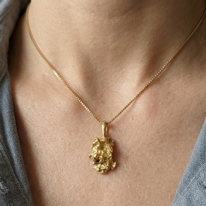 Pendentif en or jaune 18K - 1.59 Grs