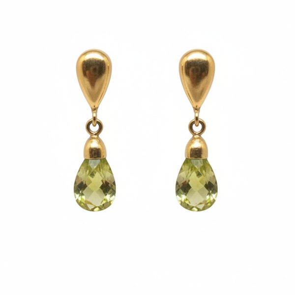 Boucles d'oreilles Pendantes Or Jaune - 18 Carats