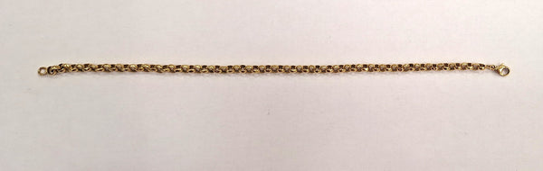 Bracelet Maille Jaseron Or Jaune 18 carats 3.92 Grs