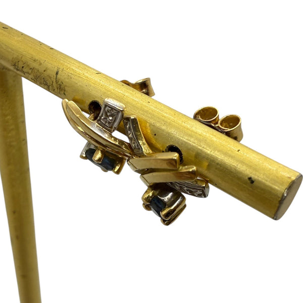 Boucles d'oreilles en Or jaune 18K - 2.57G