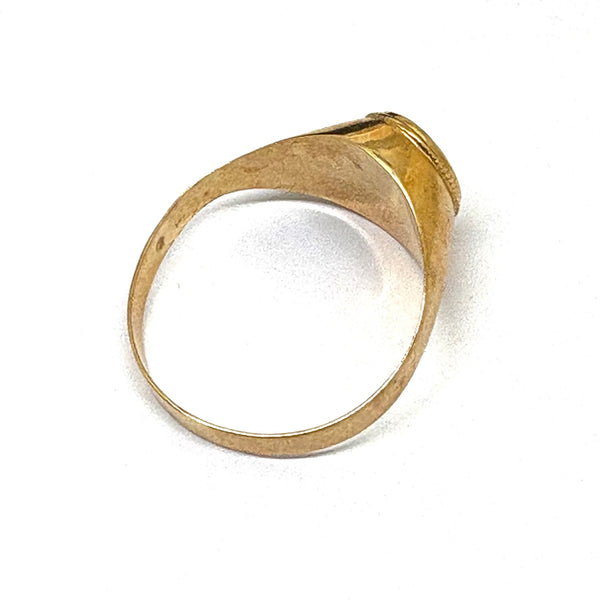 Bague en Or Jaune 18 K - Taille 64.5 - 2.22 G