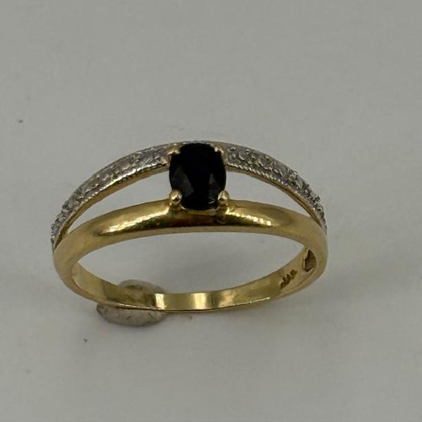 Bague en Or Jaune 18K Taille-56