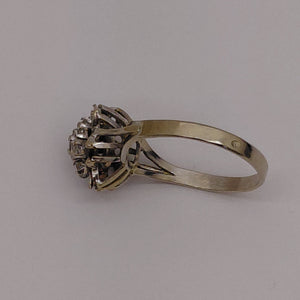 Bague Chou en Or Blanc 18K Taille-56