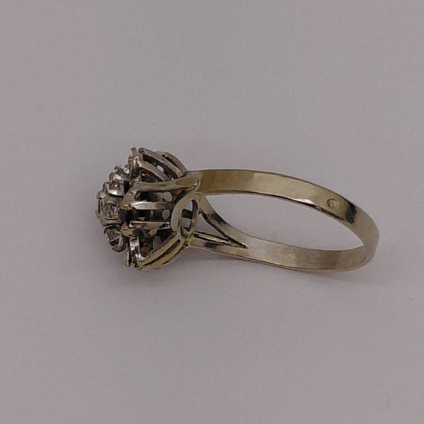 Bague Chou en Or Blanc 18K Taille-56