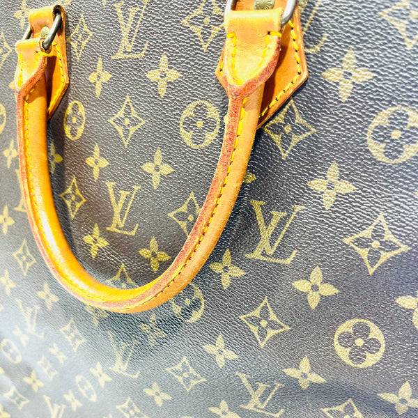 Sac Tote Louis Vuitton Monogram en Cuir Naturel