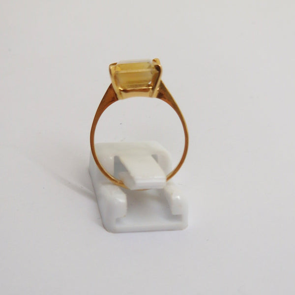 Bague en OR Jaune 18K Taille-52