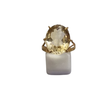 Bagues en Or Jaune 18K Taille-55