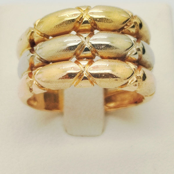 Bague en Or jaune, Or Rose, Or Blanc 18 carats