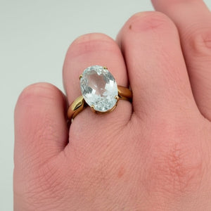 Bague en Or Jaune 18K - T53 - 4.79 Grs