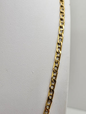 Collier Marine Or Jaune 18 K - 19.50 G