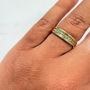 Bague en or jaune 18k - Taille 52 - 2.30 Grs