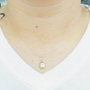 Pendentif Coccinelle en Or Jaune 18K - 0.51 Grs