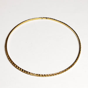 Bracelet Jonc en Or Jaune 18K 7.74 Grs