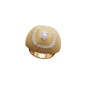 Bague en Or Jaune 18k - 8.63 G