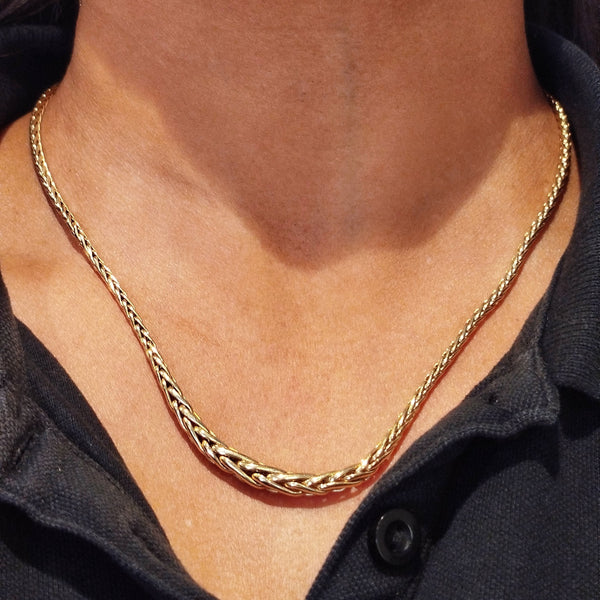 Collier Princesse en Or Jaune 18K - 8.74G