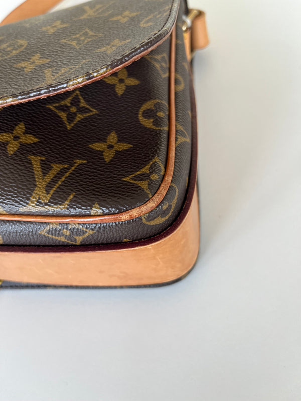 Sac Louis Vuitton Cartouchière en Toile Monogramme Vintage