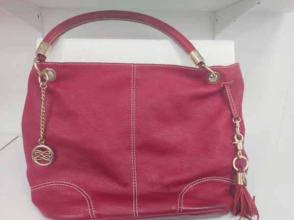 Sac à main Lancel French Air rouge en cuir