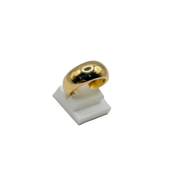 Bague Jonc en Or jaune 18K - Taille 50 - 2.44G