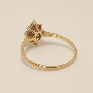 Bague en Or jaune 18K - Taille 53 - 1.48G