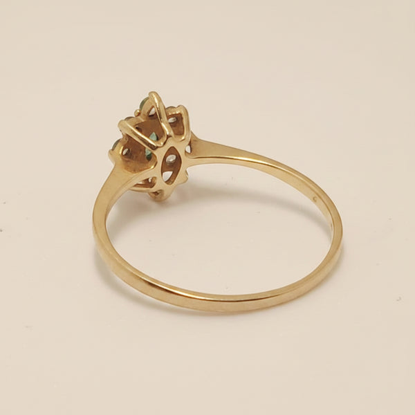 Bague en Or jaune 18K - Taille 53 - 1.48G