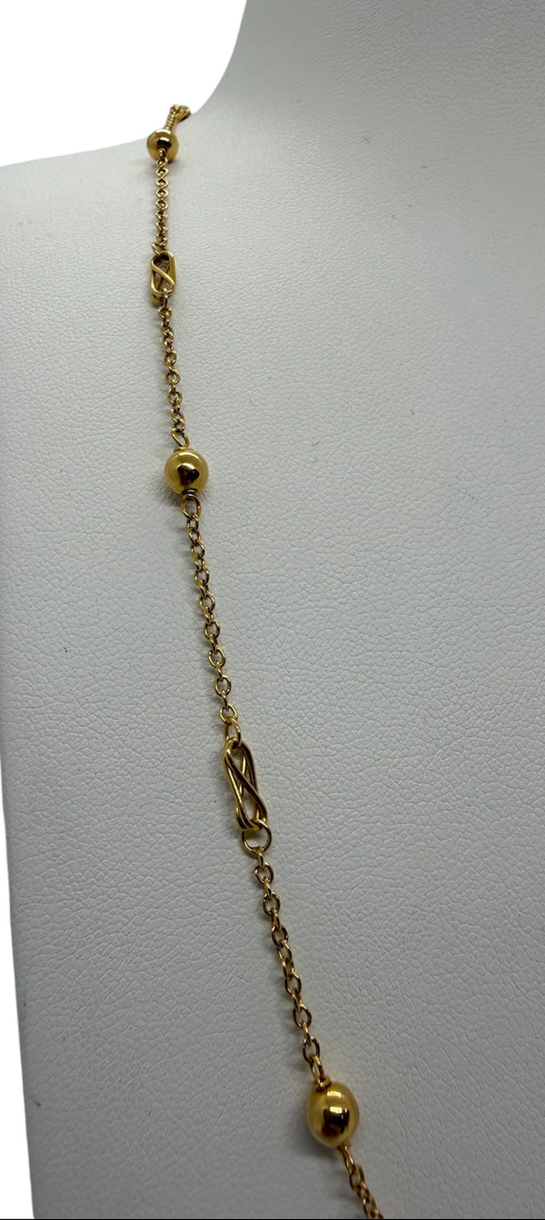 Collier en Or Jaune 18 K - 6.10 G