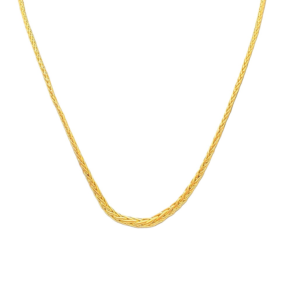 Collier  Or Jaune 18 Carats Poids - 4.43 Grs