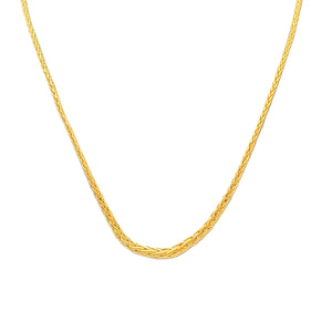 Collier  Or Jaune 18 Carats Poids - 4.43 Grs